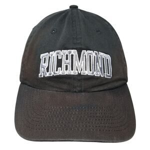 Richmond Slideback Baseball Cap Black One Size Adjustable Embroidered Perrin